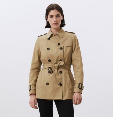 short mac coat